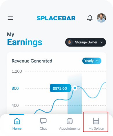 Navigate to My Splace